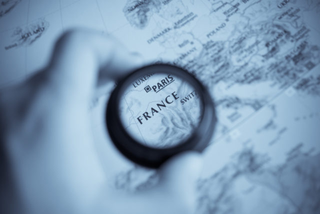 Map of France Foreign direct investment France