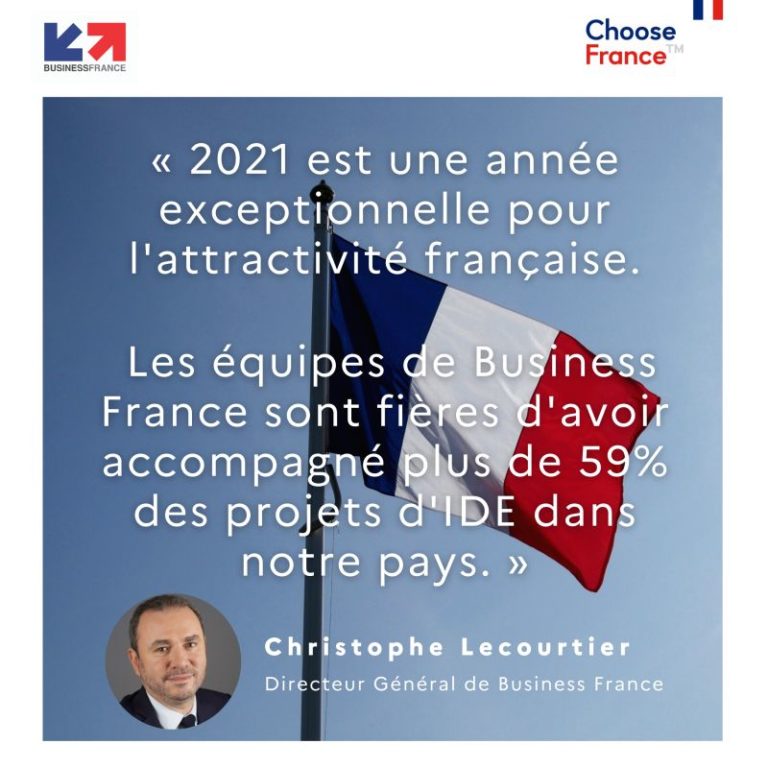 1,607 new investment projects identified in France from FDI